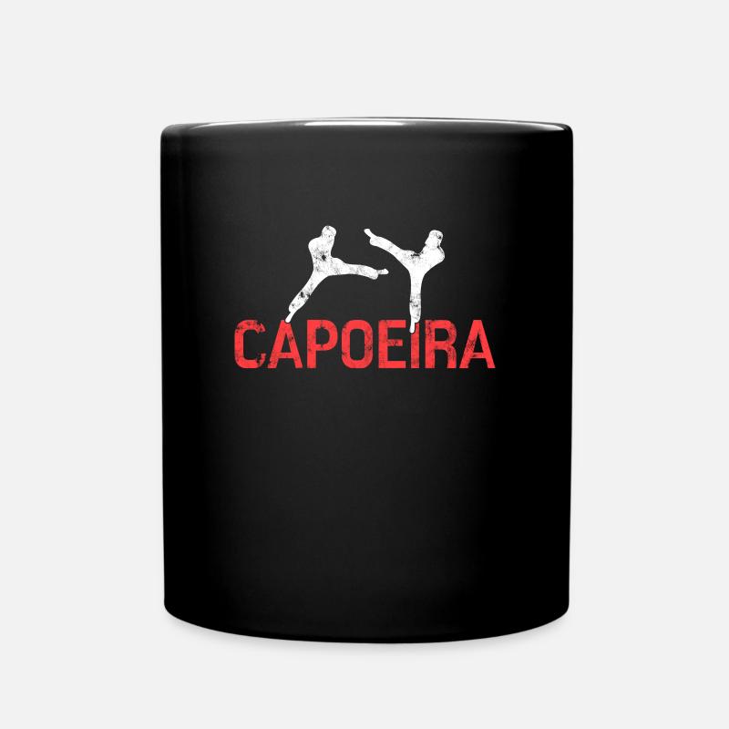Capoeira - Tasse einfarbig - Schwarz