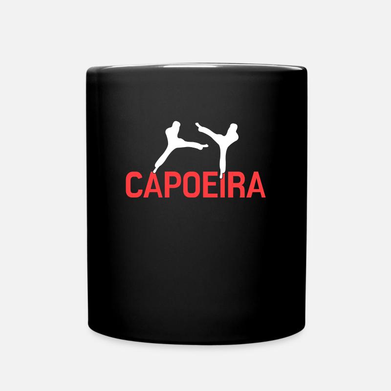 Capoeira - Tasse einfarbig - Schwarz