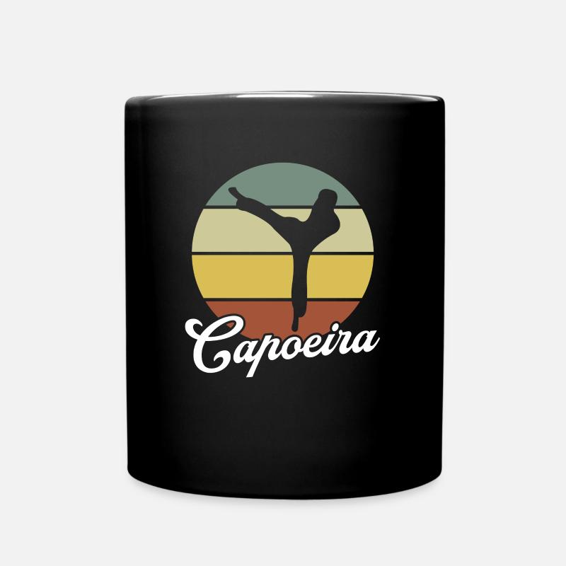 Capoeira - Tasse einfarbig - Schwarz