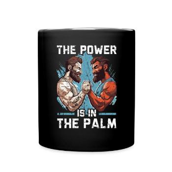 Arm Wrestling Trainer Arm Wrestler Wrist Wrestler - Full Colour Mug - black - Front
