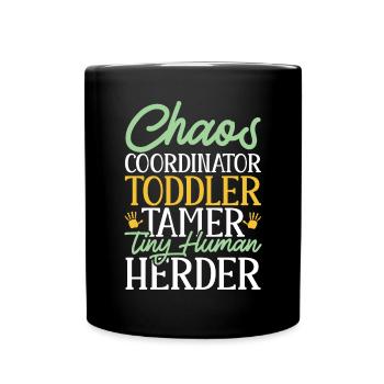 Childcare Teacher Educator - Full Colour Mug - black - Front