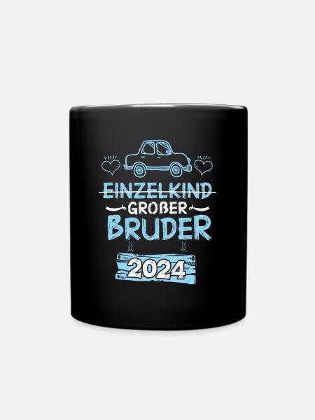 Großer Bruder 2024 - Tasse einfarbig - Schwarz