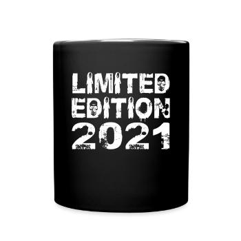 Limited Edition 2021 Geburtstag 2021 Geburtstag - Tasse einfarbig - Schwarz - Vorne