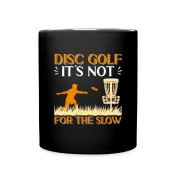 Laissez-moi jouer au Disc Golf - Mug uni - noir - Devant