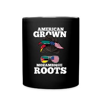 Mozambique - Full Colour Mug - black - Front