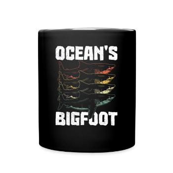 Le Bigfoot des Océans - Megalodon Shark - Mug uni - noir - Devant
