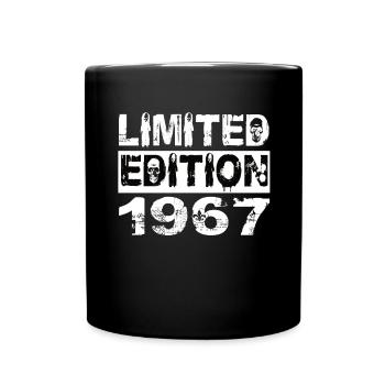 Édition limitée 1967 Anniversaire 1967 Anniversaire - Mug uni - noir - Devant
