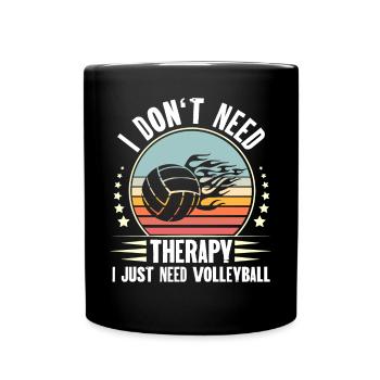 Volleyball - Full Colour Mug - black - Front