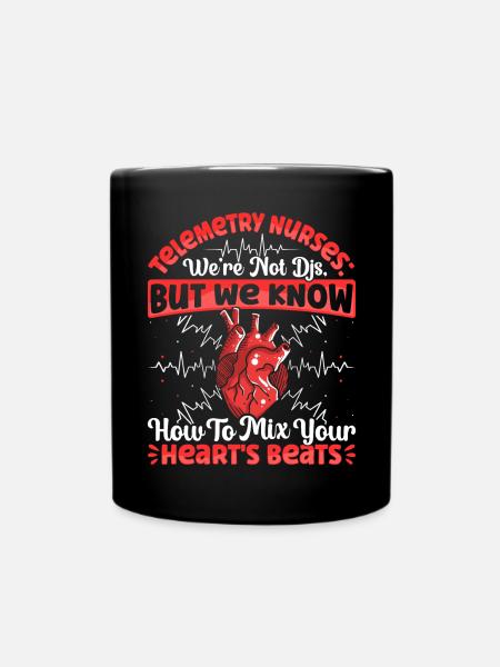 Conception d’infirmière auxiliaire - Mug uni - noir