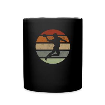 Handball Retro Handball Player Women's Team - Full Colour Mug - black - Front