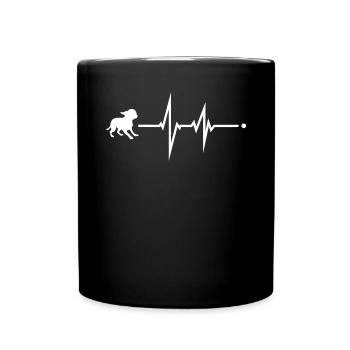 Chien Chihuahua Propriétaire de chien Gechenkidee - Mug uni - noir - Devant