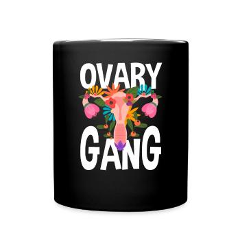 Feminismus Feministin - Tasse einfarbig - Schwarz - Vorne
