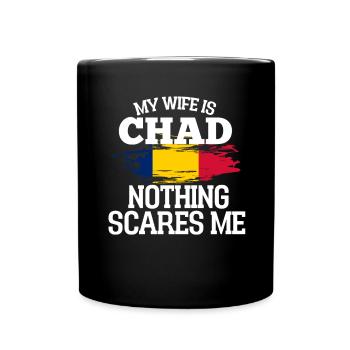 Chad Wife - Full Colour Mug - black - Front