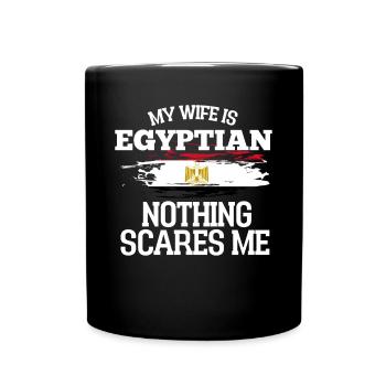 Egypte Épouse - Mug uni - noir - Devant