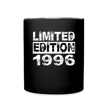 Limited Edition 1996 Geburtstag 1996 Geburtstag - Tasse einfarbig - Schwarz - Vorne