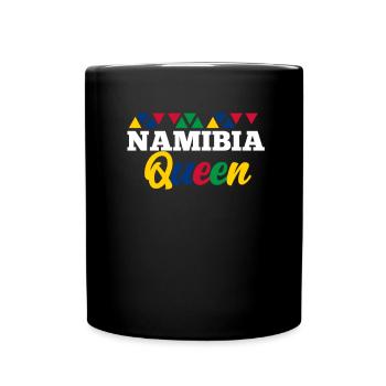 Namibia - Tasse einfarbig - Schwarz - Vorne