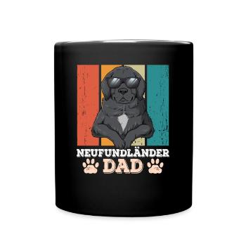 Newfoundland Dad - Full Colour Mug - black - Front