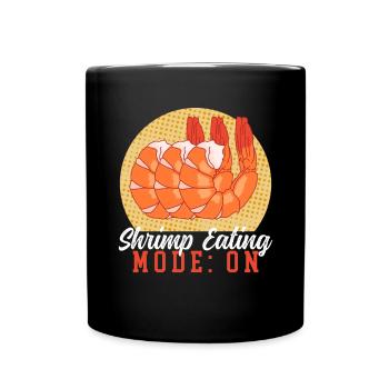 Crabe Crevette Crabe Lover Crabe Cadeau - Mug uni - noir - Devant