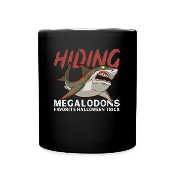 Hide & Seek - L’astuce d’Halloween préférée de Megalodon - - Mug uni - noir - Devant