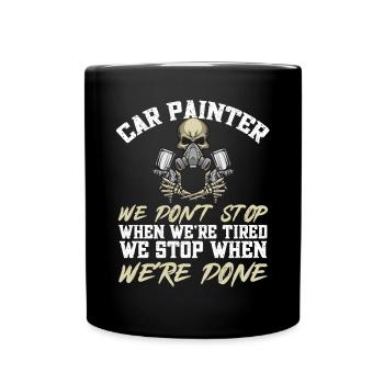 Body Painter Car Painter Painter - Mug uni - noir - Devant
