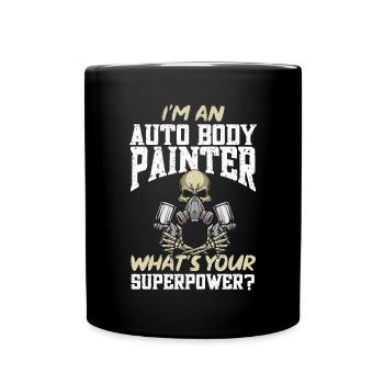 Body Painter Car Painter Painter - Mug uni - noir - Devant