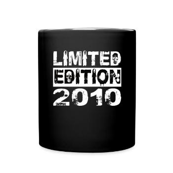 Limited Edition 2010 Geburtstag 2010 Geburtstag - Tasse einfarbig - Schwarz - Vorne