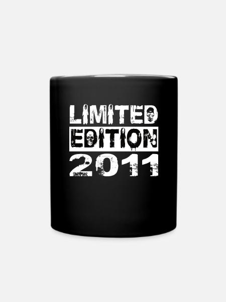 Limited Edition 2011 Geburtstag 2011 Geburtstag - Tasse einfarbig - Schwarz