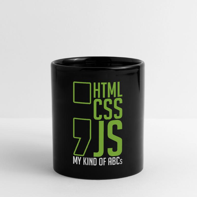 Webentwickler Geschenk Html Css Js Meine Art Von Tasse einfarbig
