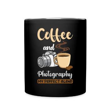 Cadeau des photographes - Mug uni - noir - Devant