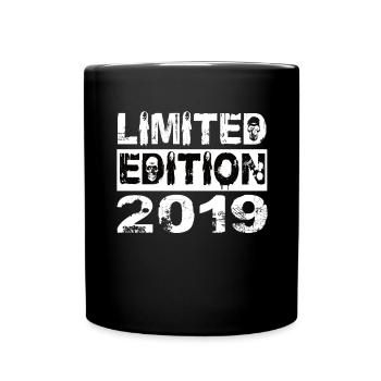 Limited Edition 2019 Geburtstag 2019 Geburtstag - Tasse einfarbig - Schwarz - Vorne