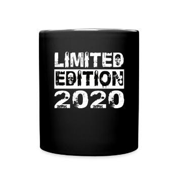 Limited Edition 2020 Geburtstag 2020 Geburtstag - Tasse einfarbig - Schwarz - Vorne