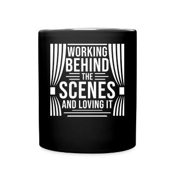 Cadeau d’emploi en tant qu’assistant régisseur - Mug uni - noir - Devant