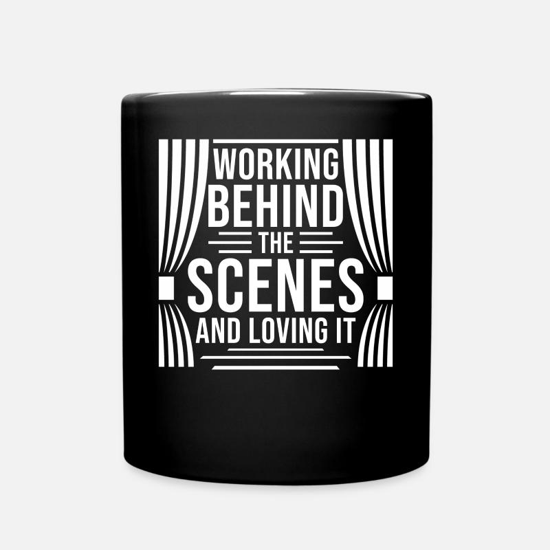 Cadeau d’emploi en tant qu’assistant régisseur - Mug uni - noir