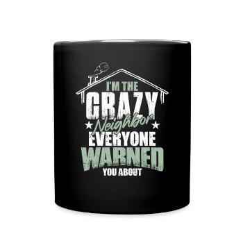 Cadeau de quartier - Mug uni - noir - Devant