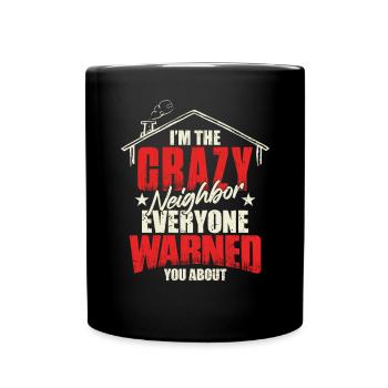 Village Quartier Voisin Accueil Banlieue - Mug uni - noir - Devant