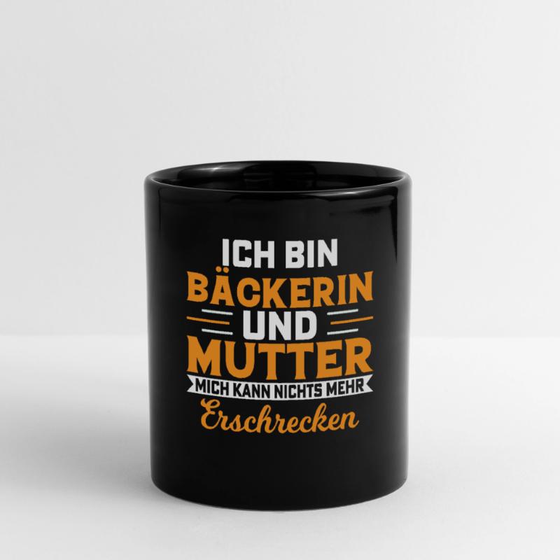 Bäcker Mutter Muttertag Tasse einfarbig