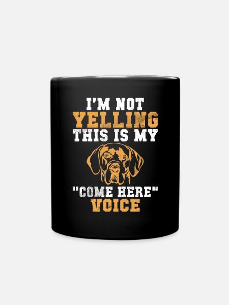 Great Dane Gifts - Tasse einfarbig - Schwarz