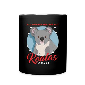 Koala Koalas Koala Bears Koala Bear Gift - Full Colour Mug - black - Front