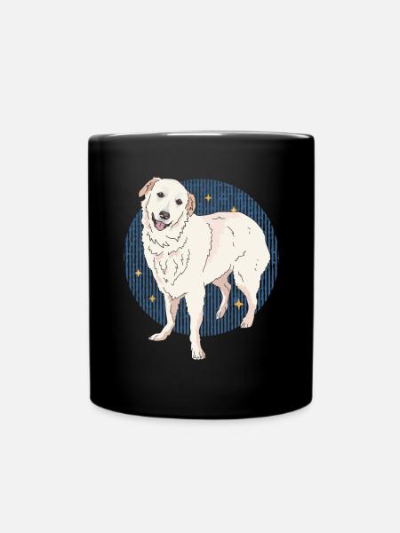 Pyrenäenberghund Hunde | Hundebesitzer Geschenk - Tasse einfarbig - Schwarz