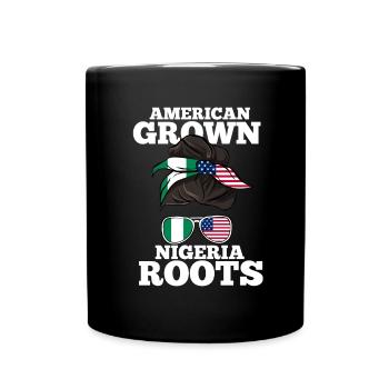 Nigéria - Mug uni - noir - Devant