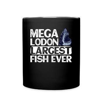 Megalodon - Le plus gros poisson de tous les temps - Requin - Mug uni - noir - Devant