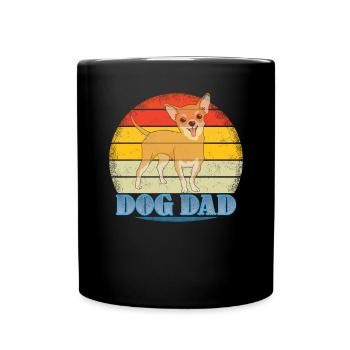 Dog Chihuahua Dog Owner Gechenkidee - Full Colour Mug - black - Front