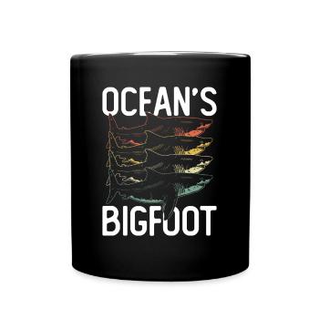 Le Bigfoot des Océans - Megalodon Shark - Mug uni - noir - Devant