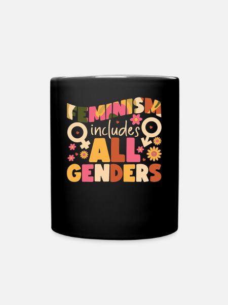Le féminisme féministe comprend tous les - Mug uni - noir