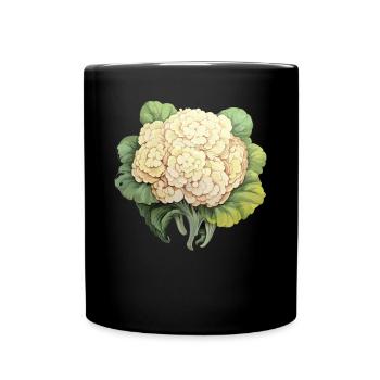 Légumes de chou-fleur - Mug uni - noir - Devant