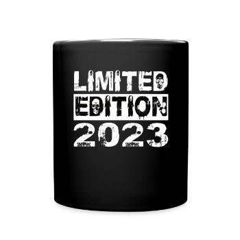 Limited Edition 2023 Geburtstag 2023 Geburtstag - Tasse einfarbig - Schwarz - Vorne