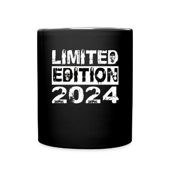 Limited Edition 2024 Geburtstag 2024 Geburtstag - Tasse einfarbig - Schwarz - Vorne