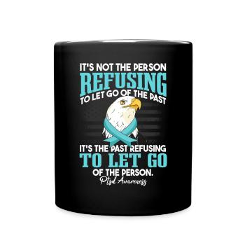 Eagle PTSD - Full Colour Mug - black - Front