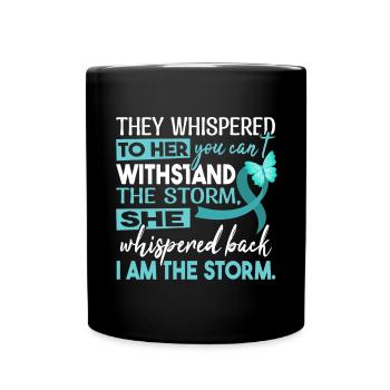 Femmes Guerrières du SSPT - Mug uni - noir - Devant