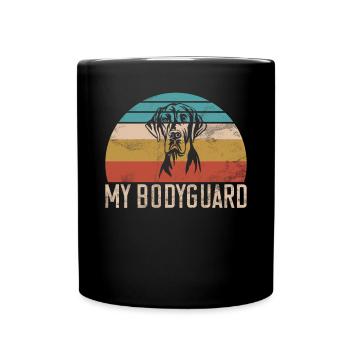 Great Dane Gifts - Full Colour Mug - black - Front